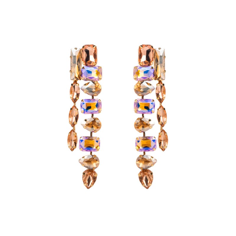 Fashion Jewelry Rhinestone Earrings For Women YWHME-539 