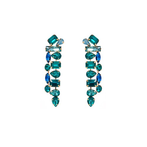 Fashion Jewelry Rhinestone Earrings For Women YWHME-540