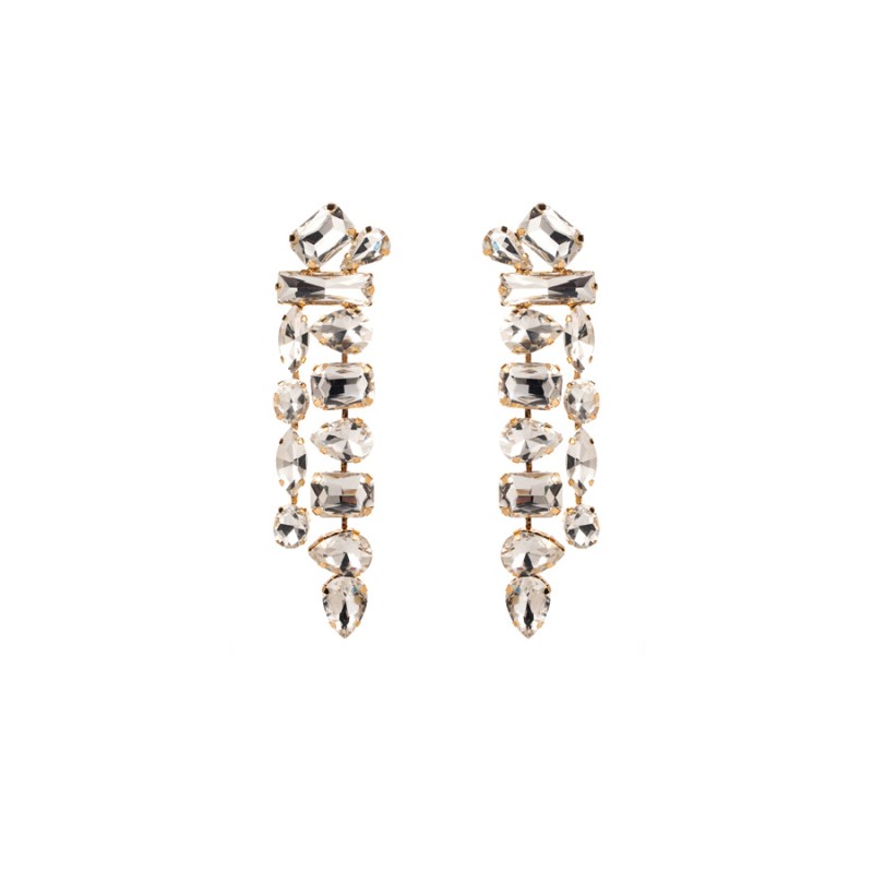 Fashion Jewelry Rhinestone Earrings For Women YWHME-540 