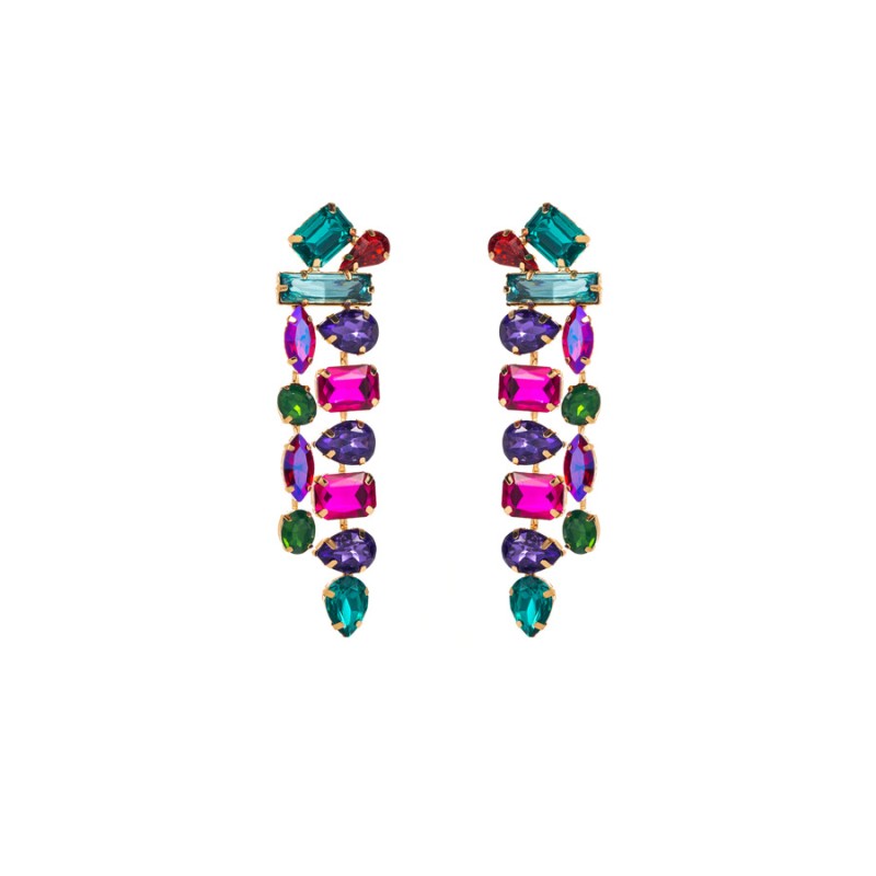 Fashion Jewelry Rhinestone Earrings For Women YWHME-540 