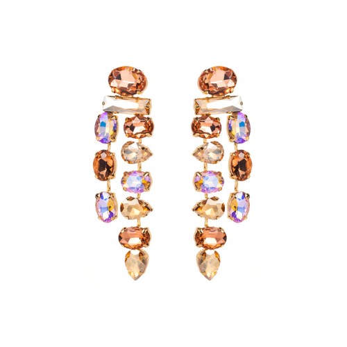 Fashion Jewelry Rhinestone Earrings For Women YWHME-541