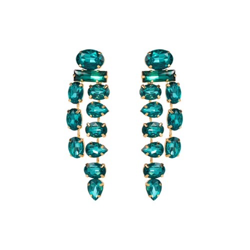 Fashion Jewelry Rhinestone Earrings For Women YWHME-541