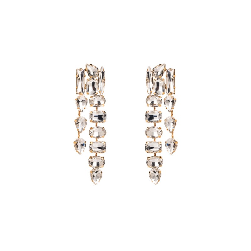 Fashion Jewelry Rhinestone Earrings For Women YWHME-542 