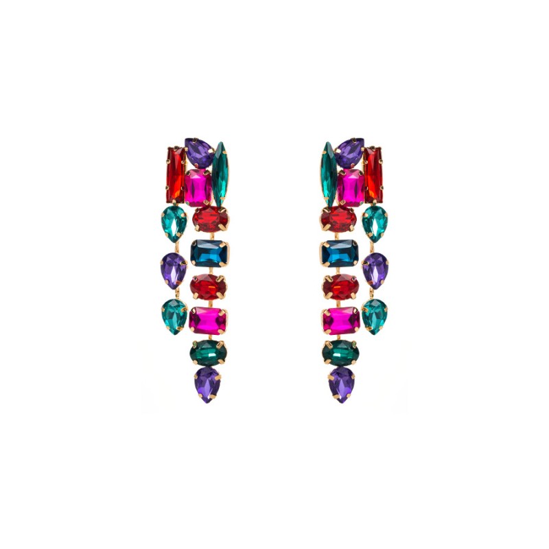 Fashion Jewelry Rhinestone Earrings For Women YWHME-542 