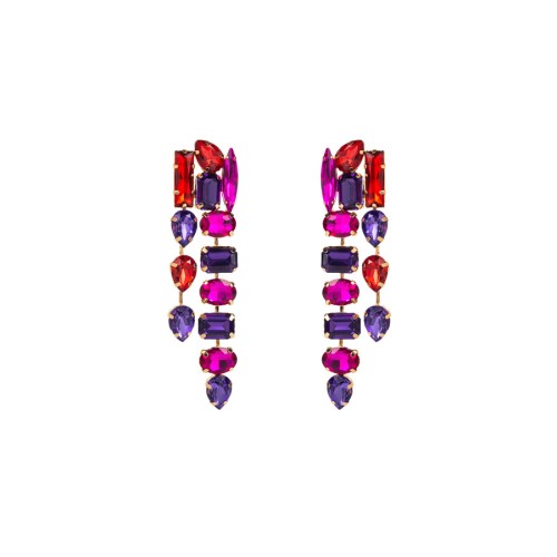 Fashion Jewelry Rhinestone Earrings For Women YWHME-542