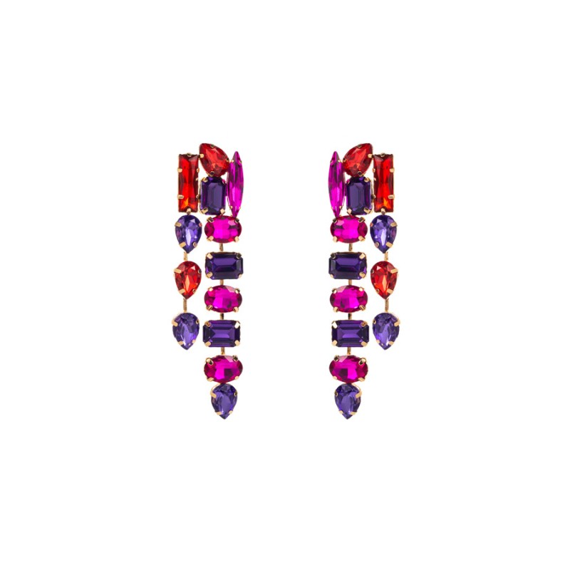 Fashion Jewelry Rhinestone Earrings For Women YWHME-542 