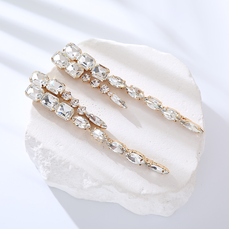 Fashion Jewelry Rhinestone Earrings For Women YWHME-543 