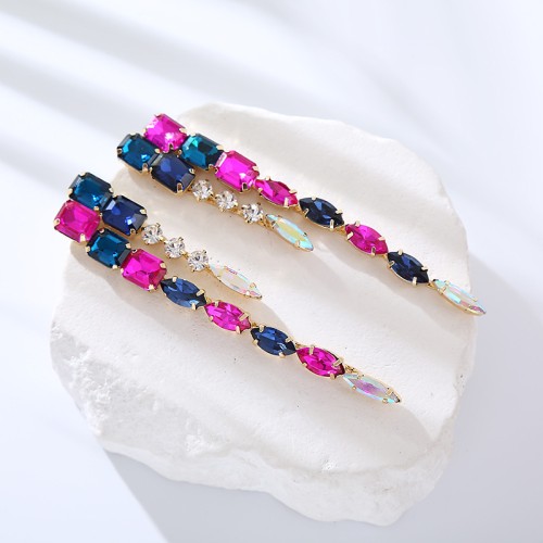 Fashion Jewelry Rhinestone Earrings For Women YWHME-543