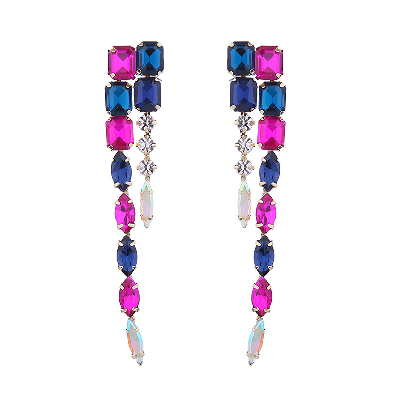 Fashion Jewelry Rhinestone Earrings For Women YWHME-543 