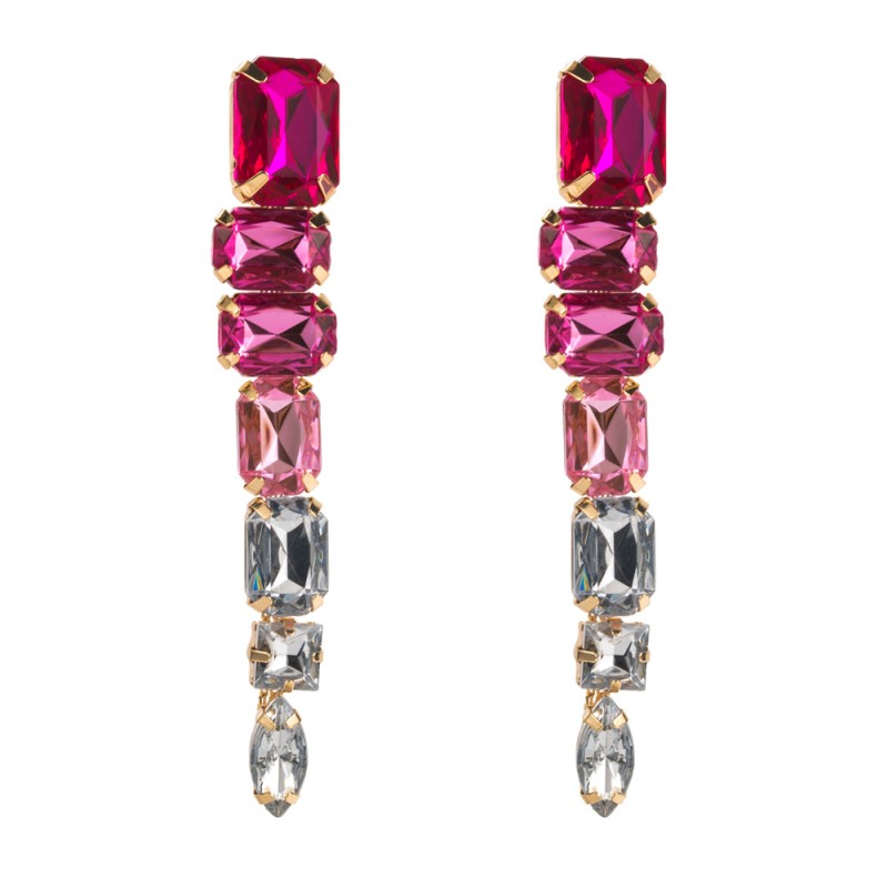 Fashion Jewelry Rhinestone Earrings For Women YWHME-545 