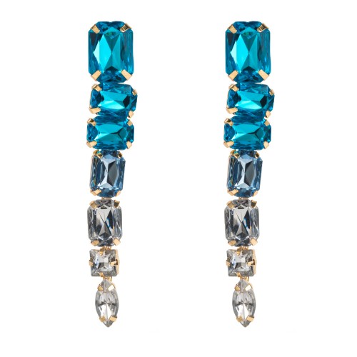 Fashion Jewelry Rhinestone Earrings For Women YWHME-545