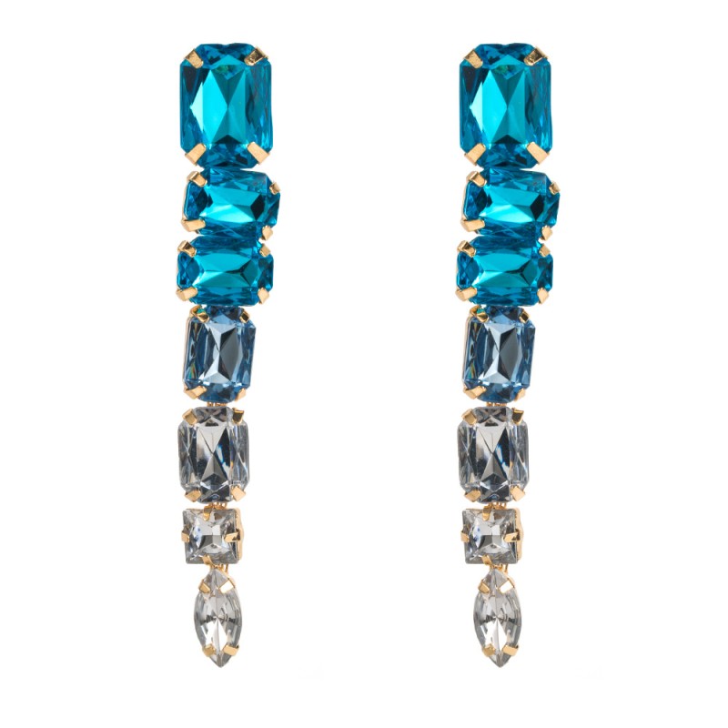 Fashion Jewelry Rhinestone Earrings For Women YWHME-545 