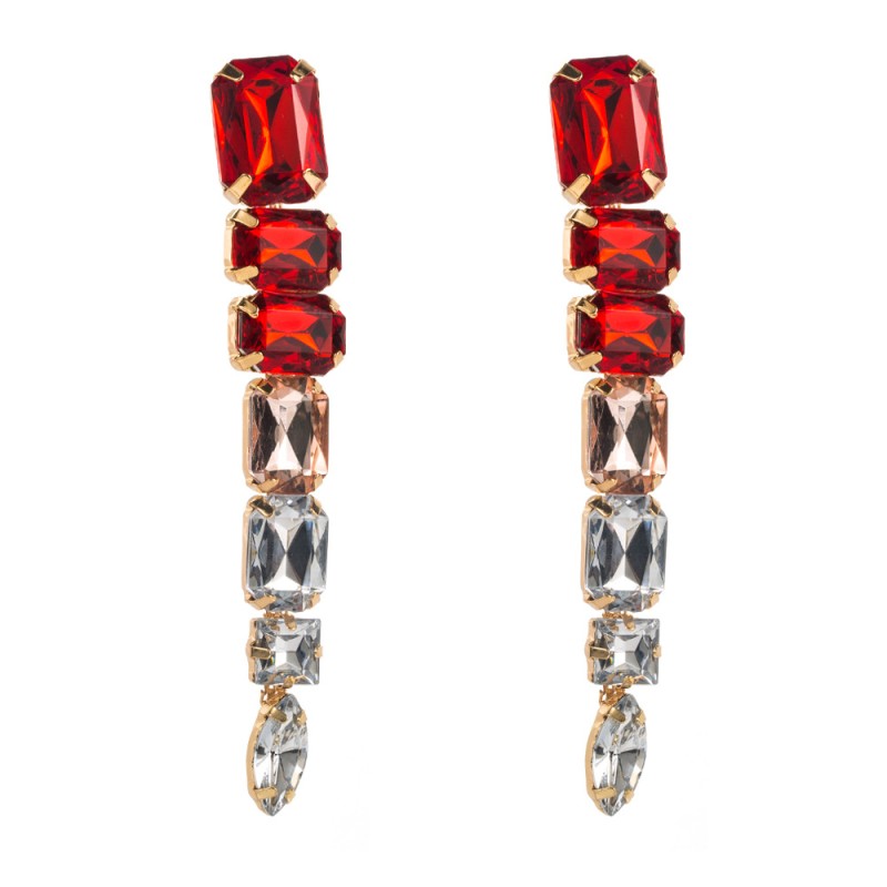 Fashion Jewelry Rhinestone Earrings For Women YWHME-545 