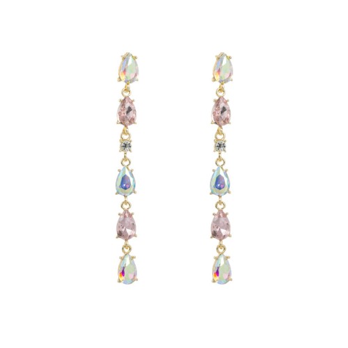 Fashion Jewelry Rhinestone Earrings For Women YWHME-546