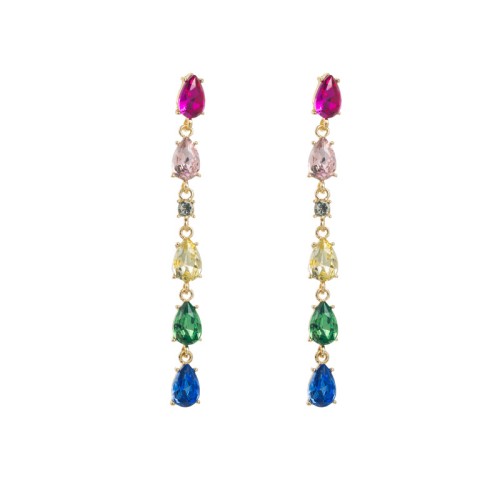 Fashion Jewelry Rhinestone Earrings For Women YWHME-546