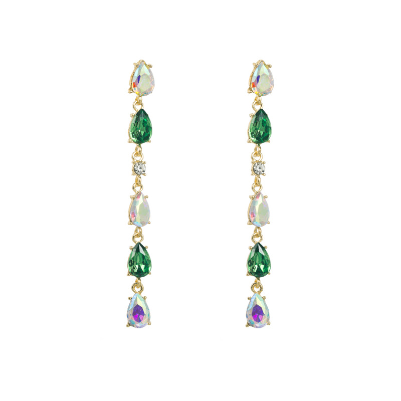 Fashion Jewelry Rhinestone Earrings For Women YWHME-546 