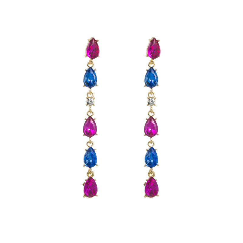 Fashion Jewelry Rhinestone Earrings For Women YWHME-546 