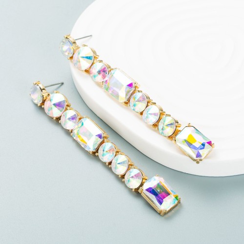 Fashion Jewelry Rhinestone Earrings For Women YWHME-547