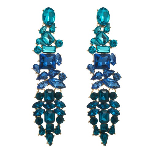 Fashion Jewelry Rhinestone Earrings For Women YWHME-549