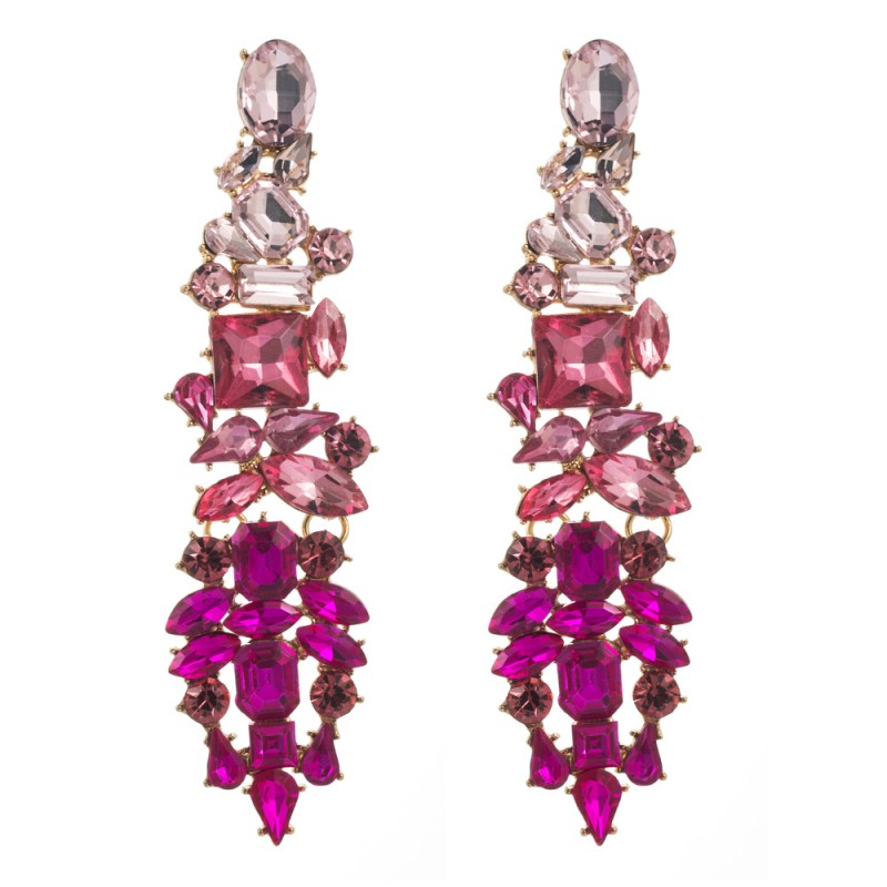 Fashion Jewelry Rhinestone Earrings For Women YWHME-549 