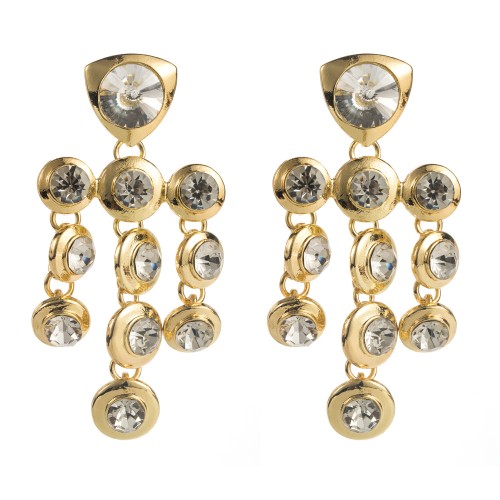 Fashion Jewelry Rhinestone Earrings For Women YWHME-550