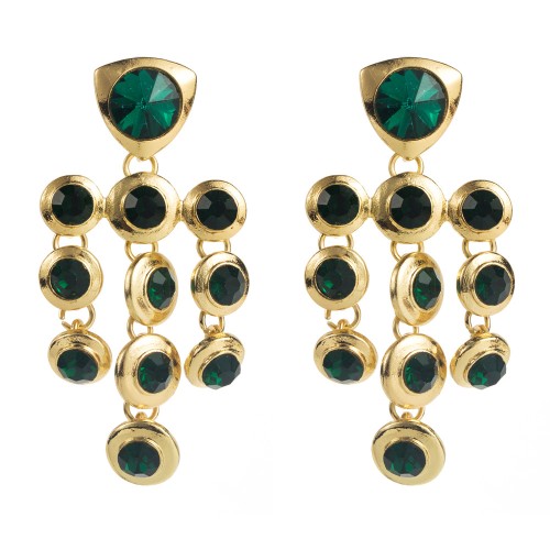 Fashion Jewelry Rhinestone Earrings For Women YWHME-550