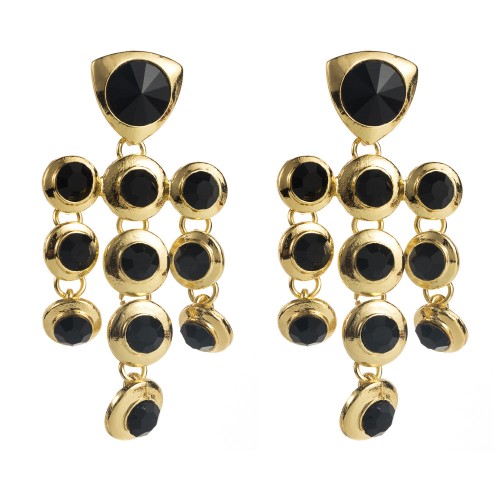 Fashion Jewelry Rhinestone Earrings For Women YWHME-550