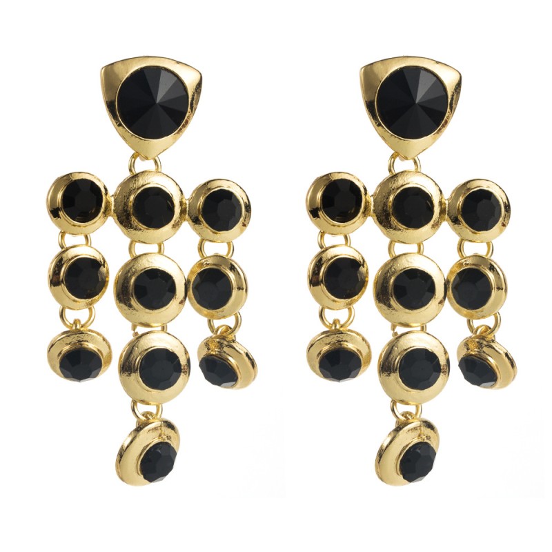 Fashion Jewelry Rhinestone Earrings For Women YWHME-550 