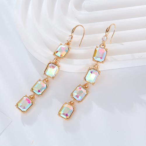 Fashion Jewelry Rhinestone Earrings For Women YWHME-551