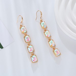 Fashion Jewelry Rhinestone Earrings For Women YWHME-551 