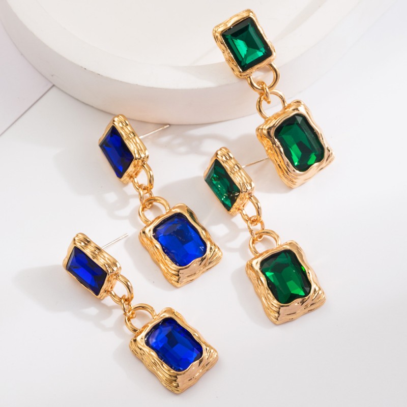 Fashion Jewelry Rhinestone Earrings For Women YWHME-552 