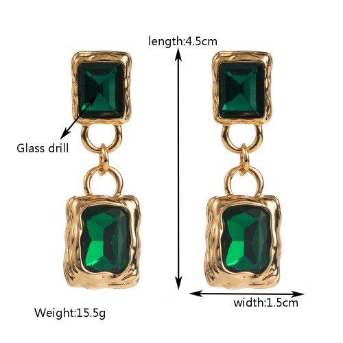 Fashion Jewelry Rhinestone Earrings For Women YWHME-552