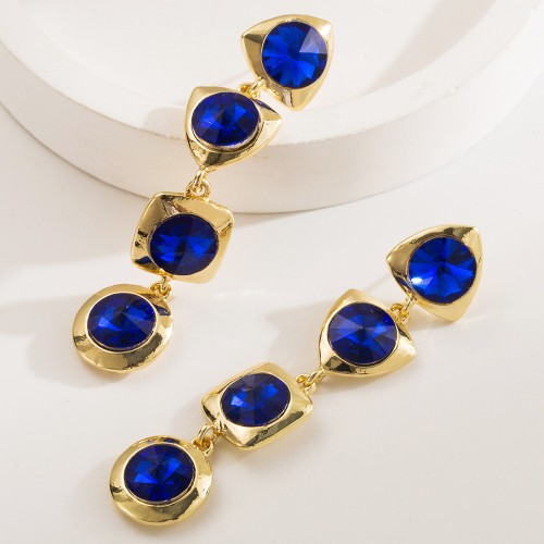 Fashion Jewelry Rhinestone Earrings For Women YWHME-554