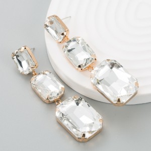 Fashion Jewelry Rhinestone Earrings For Women YWHME-555 