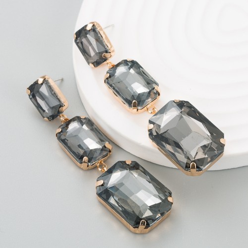 Fashion Jewelry Rhinestone Earrings For Women YWHME-555