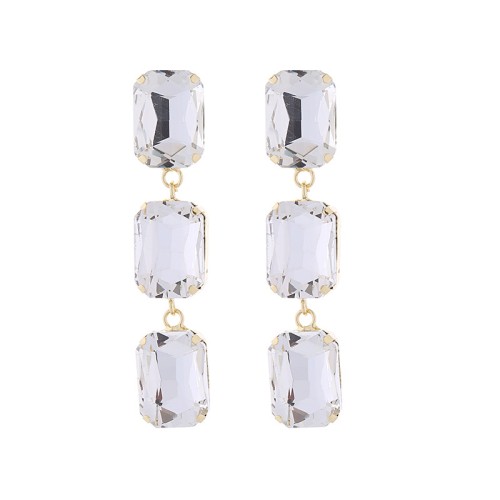 Fashion Jewelry Rhinestone Earrings For Women YWHME-556