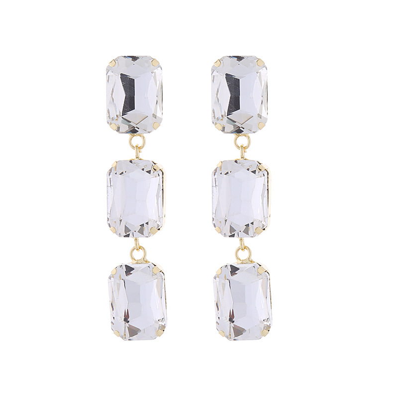 Fashion Jewelry Rhinestone Earrings For Women YWHME-556 