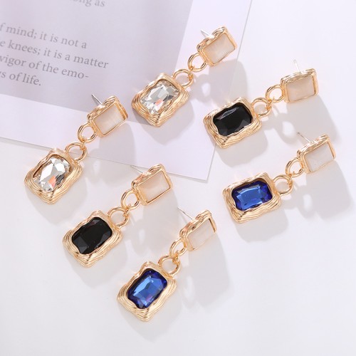 Fashion Jewelry Rhinestone Earrings For Women YWHME-557