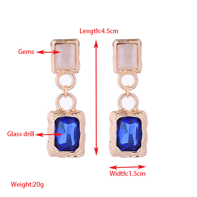 Fashion Jewelry Rhinestone Earrings For Women YWHME-557 