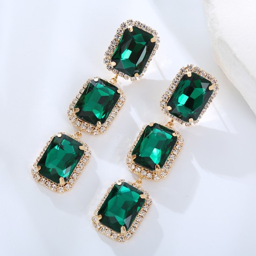 Fashion Jewelry Rhinestone Earrings For Women YWHME-558