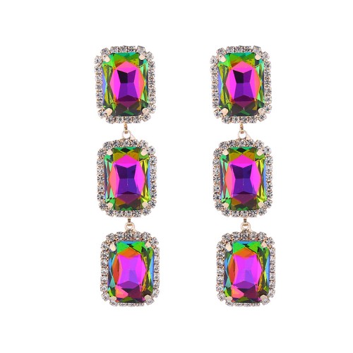 Fashion Jewelry Rhinestone Earrings For Women YWHME-558