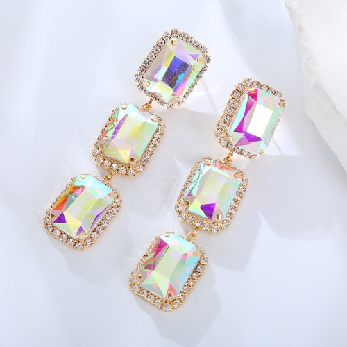 Fashion Jewelry Rhinestone Earrings For Women YWHME-558