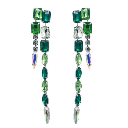 Fashion Jewelry Rhinestone Earrings For Women YWHME-559