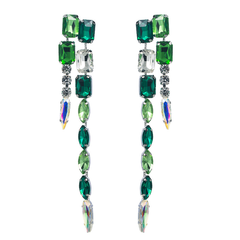 Fashion Jewelry Rhinestone Earrings For Women YWHME-559 