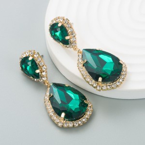 Fashion Jewelry Rhinestone Earrings For Women YWHME-560 