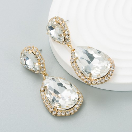 Fashion Jewelry Rhinestone Earrings For Women YWHME-560