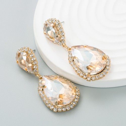 Fashion Jewelry Rhinestone Earrings For Women YWHME-560