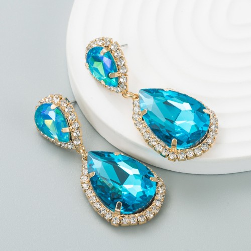 Fashion Jewelry Rhinestone Earrings For Women YWHME-560