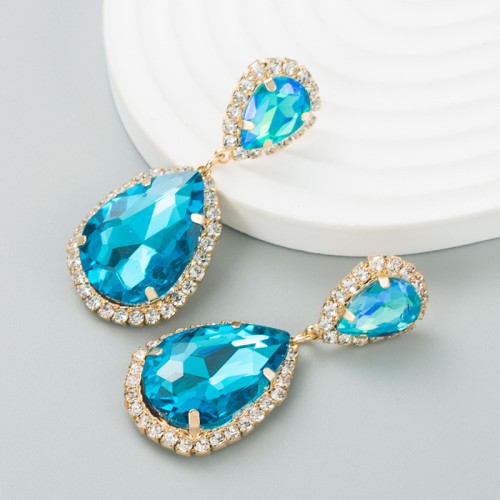 Fashion Jewelry Rhinestone Earrings For Women YWHME-560