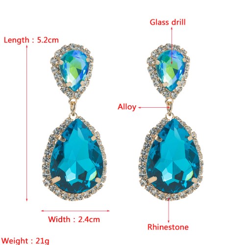 Fashion Jewelry Rhinestone Earrings For Women YWHME-560